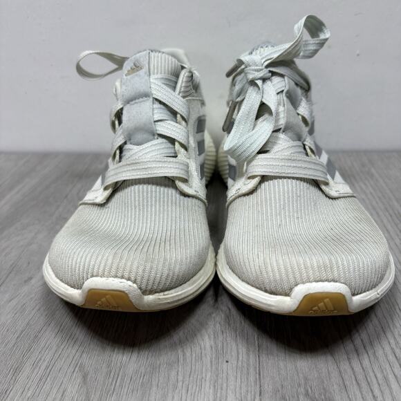 ADIDAS Size 6 White Edge Lux 3 Running Shoes Women Gum Sole - Picture 2 of 11